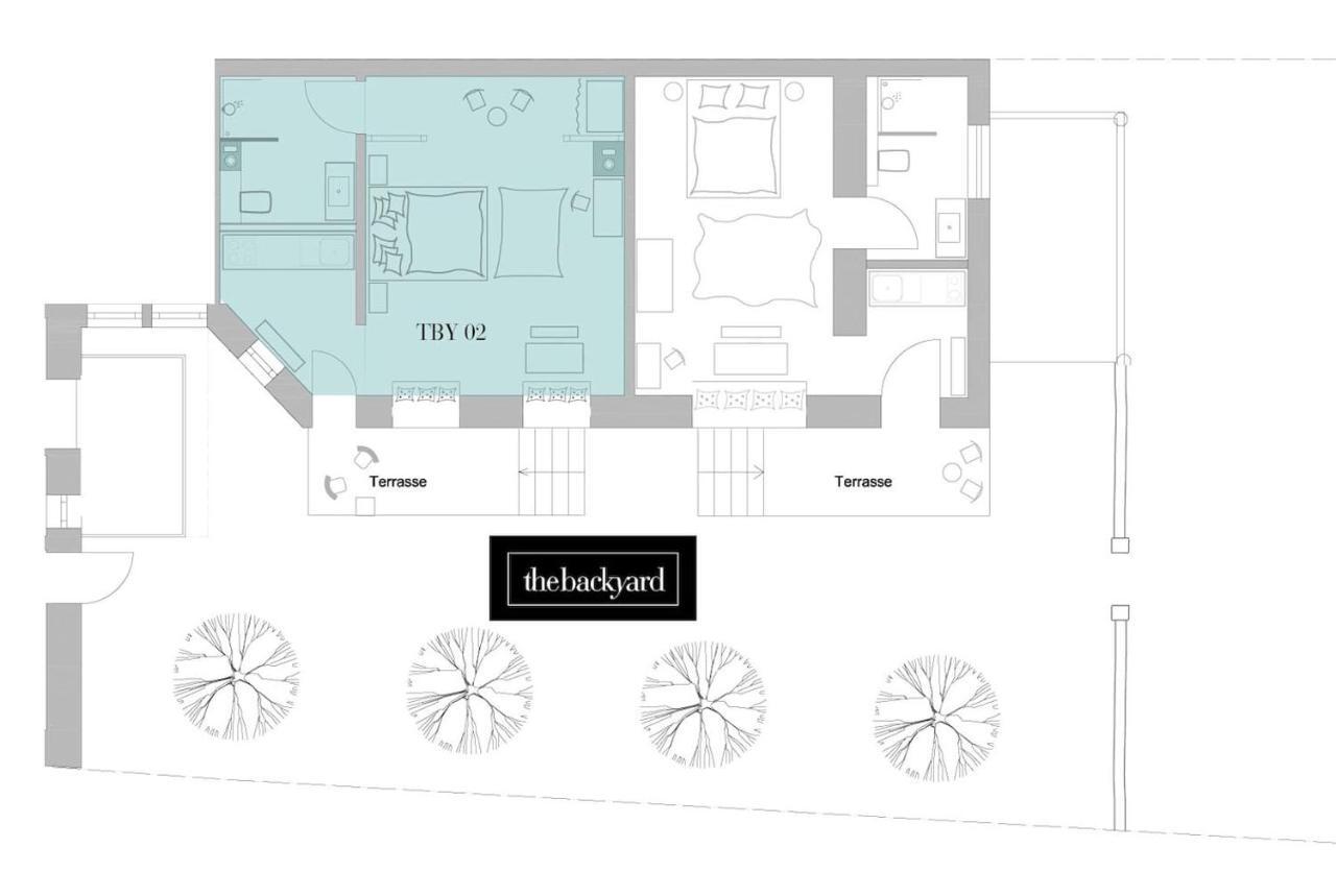 Exklusive Designferienwohnung The Backyard Tby 02 Tréveris Exterior foto